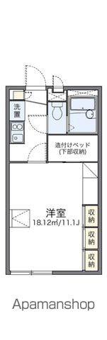 レオパレス2001TANEMOTO(1K/2階)の間取り写真