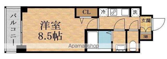 AVANCE OSAKA LUANA(1K/7階)の間取り写真