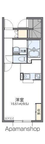 レオネクストエスタシオネス(1K/1階)の間取り写真
