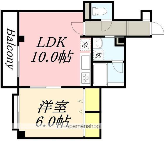 アーバンパレス大手町(1LDK/1階)の間取り写真
