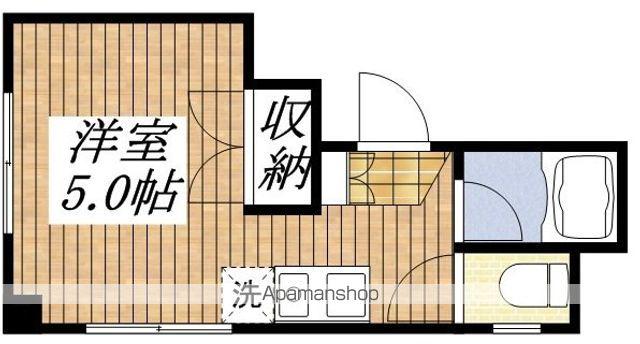 シャルム(ワンルーム/3階)の間取り写真