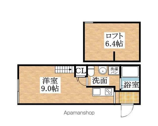 メゾン・ド・ルポ(ワンルーム/1階)の間取り写真