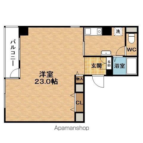 HASTALAVISTASHINUMEDA(1K/6階)の間取り写真
