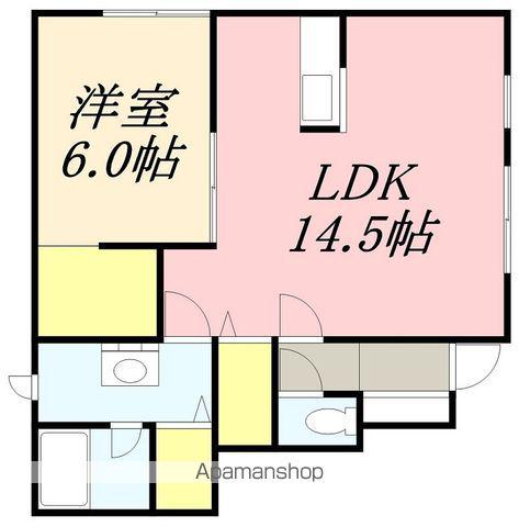 MAISON DE M(1LDK/1階)の間取り写真