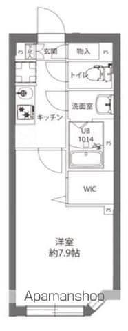 レオーネ阿佐ヶ谷(1K/3階)の間取り写真