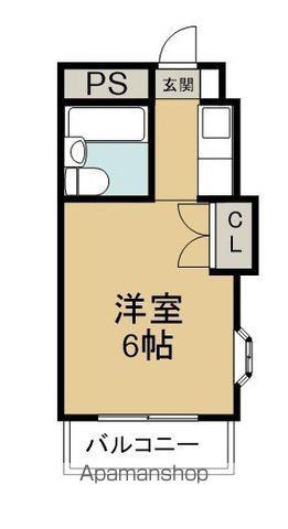 フォート佐古(1K/5階)の間取り写真