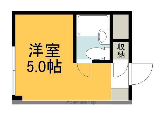 リヴァージュ広瀬北(ワンルーム/11階)の間取り写真