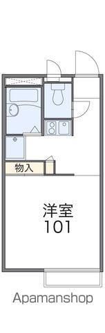 レオパレスジュネス(1K/2階)の間取り写真