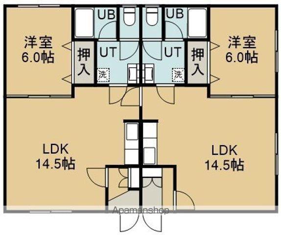 ラ・メゾン・ボワⅡ(4LDK/1階)の間取り写真