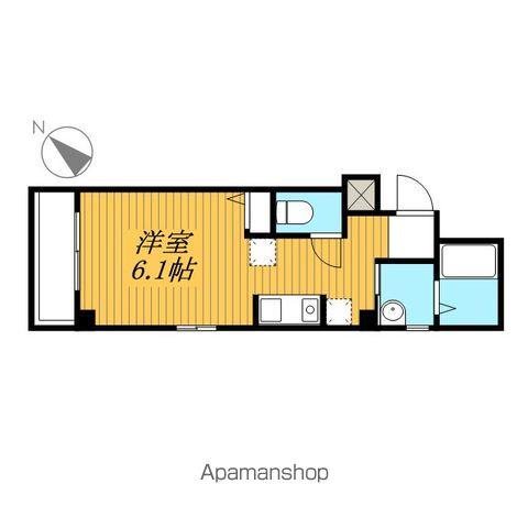 ワイズコート(ワンルーム/2階)の間取り写真