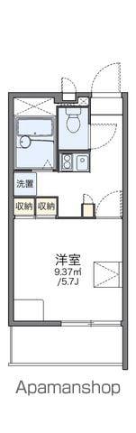 レオパレスアマルティア(1K/2階)の間取り写真