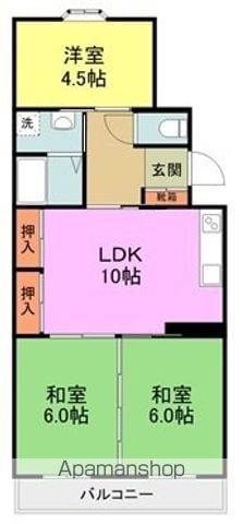 エルムビラ(3LDK/1階)の間取り写真