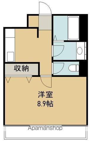 KT NET 21(1K/3階)の間取り写真