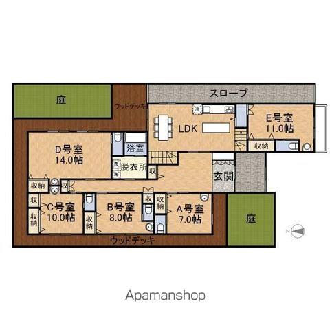 ヘインズ光陽(ワンルーム/1階)の間取り写真