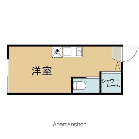 JLBグランエクリュ高円寺Ⅱ(ワンルーム/1階)の間取り写真