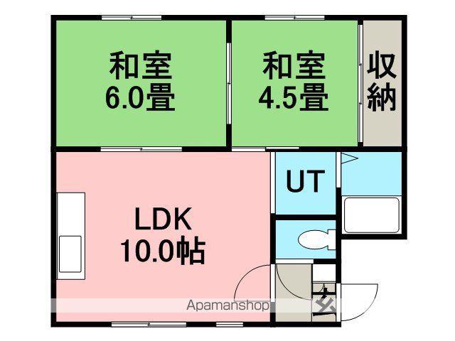 S・Kコーポ(2LDK/1階)の間取り写真