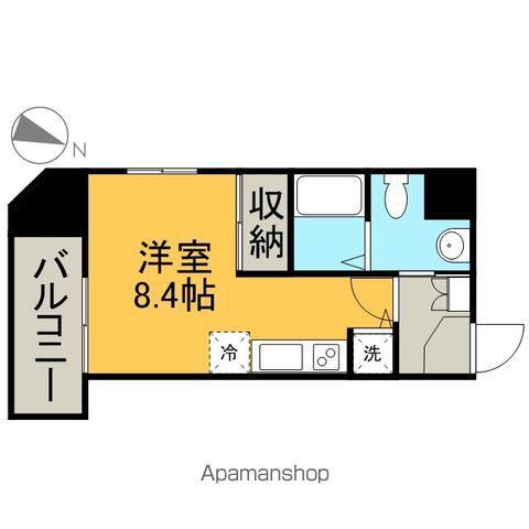 ライブコート丸の内(ワンルーム/15階)の間取り写真