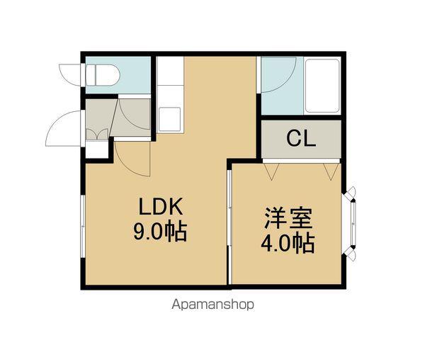 センチュリーK3(1LDK/3階)の間取り写真