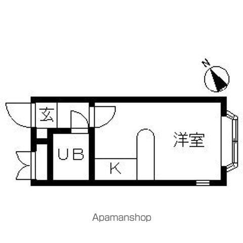 BCASA松戸馬橋RE-BORN(ワンルーム/1階)の間取り写真