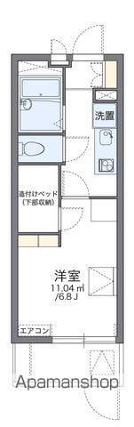 レオパレス名古屋駅(1K/1階)の間取り写真