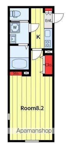 THE PRECIOUS 江古田(1K/3階)の間取り写真