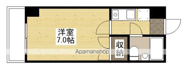中村ビル(1K/3階)の間取り写真