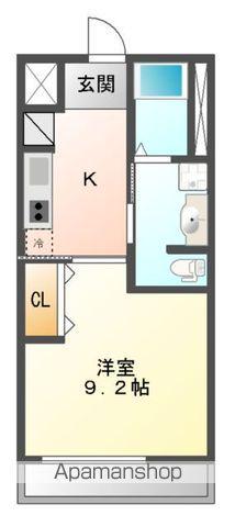 CASA EXCELSIOR Ⅱ(1K/1階)の間取り写真