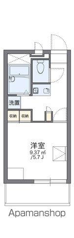 レオパレス愛(1K/2階)の間取り写真