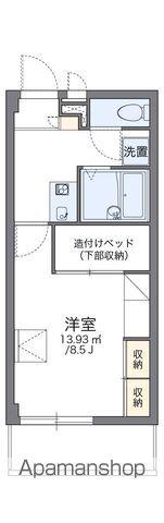 レオパレスナラヤ(1K/4階)の間取り写真