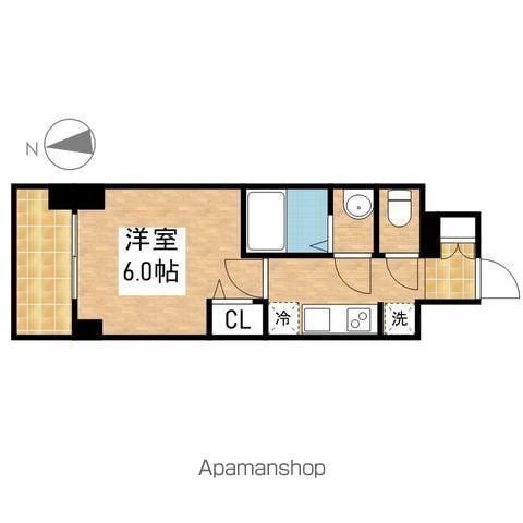 プレサンス葵デュリス(1K/3階)の間取り写真