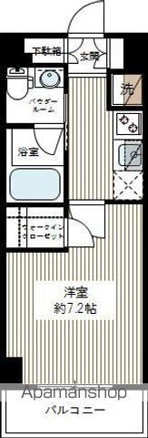 APRECIOUS上板橋(1K/4階)の間取り写真