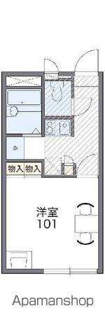 レオパレスプランドール木太Ⅱ(1K/2階)の間取り写真