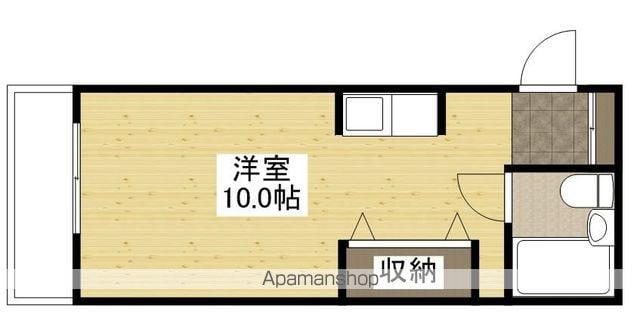 第1ナカムラビル(ワンルーム/3階)の間取り写真
