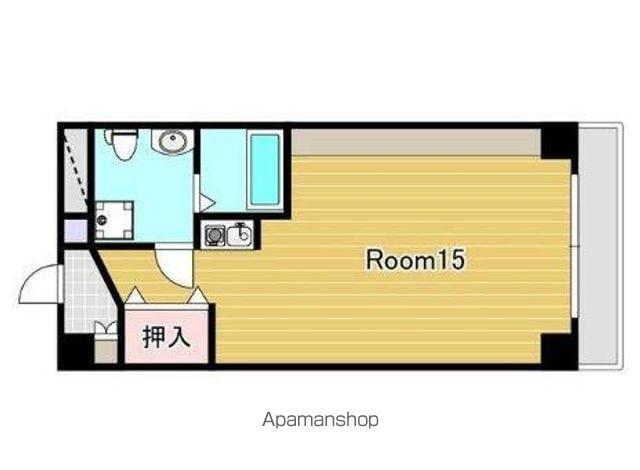 カローラ林町(ワンルーム/3階)の間取り写真