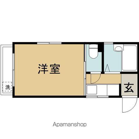 アークハイツ(1K/2階)の間取り写真