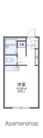 レオパレス武蔵砂川Ⅰ(1K/2階)の間取り写真