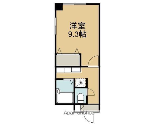 インペリアルパレスFUJIYA(1K/2階)の間取り写真