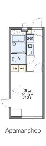 レオパレス古市(1K/2階)の間取り写真