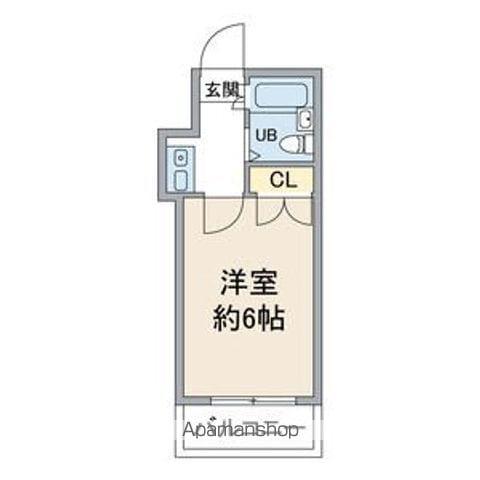 レオパレス陸前(1K/2階)の間取り写真