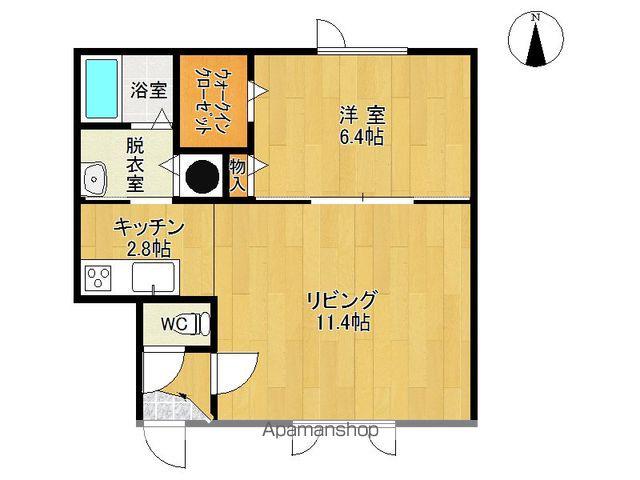 パルミエ(1LDK/2階)の間取り写真