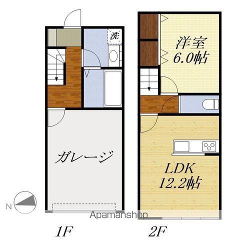 LE BOIS(1LDK)の間取り写真