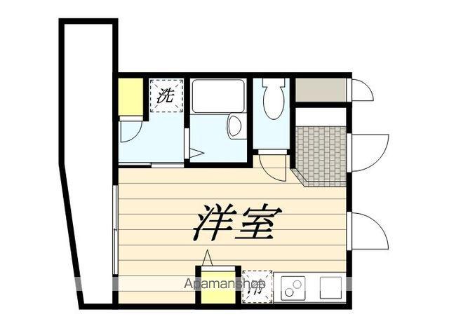 パラッツォシンパティコ(ワンルーム/3階)の間取り写真