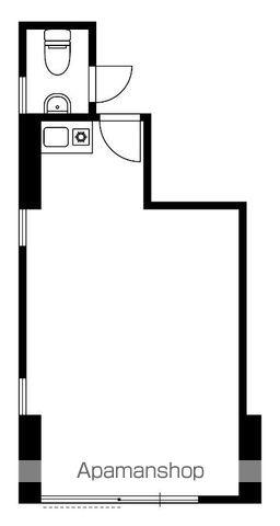 REPIA-M(ワンルーム/1階)の間取り写真