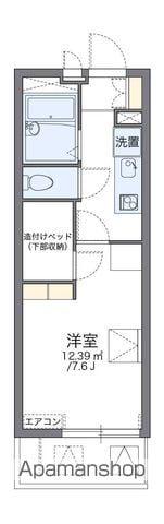 レオパレス宮津(1K/2階)の間取り写真