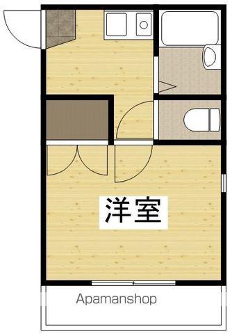 旭本町レジデンス(1K/1階)の間取り写真