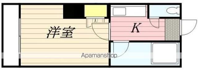 ベリエ井尻(1K/3階)の間取り写真