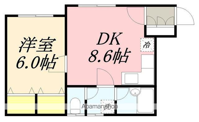 コーポ第一ダックス(1DK/1階)の間取り写真