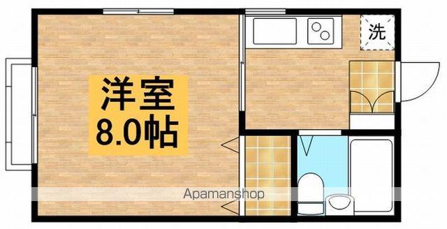 エステートピア貫井北町(1K/1階)の間取り写真