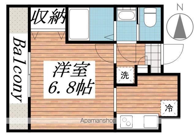 HF仙台レジデンスイースト(1K/10階)の間取り写真