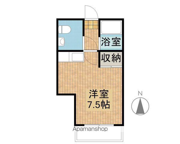 アイビス(1K/2階)の間取り写真
